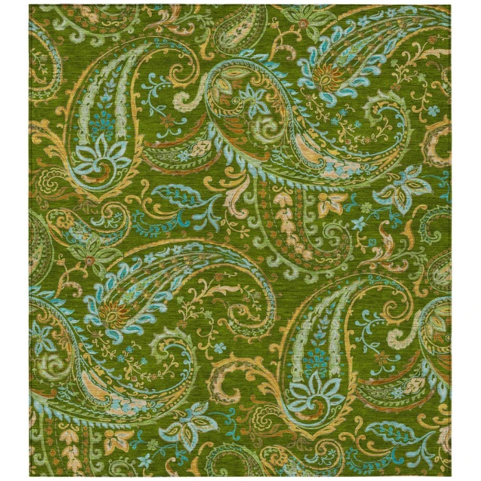 Chantille ACN533 Green 3' x 5' Rug
