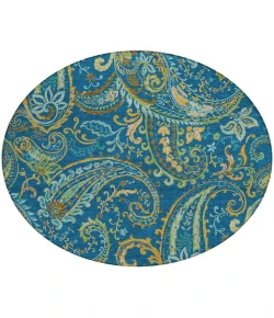 Addison Chantille ACN533 Navy 8 ft. x 8 ft. Round Rug