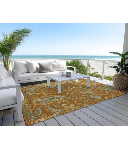 Chantille ACN533 Paprika 5' x 7'6" Rug