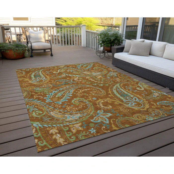 Chantille ACN533 Paprika 2'6" x 3'10" Rug