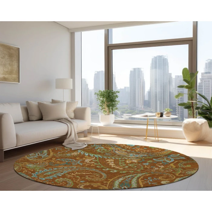 Chantille ACN533 Paprika 8' x 8' Rug