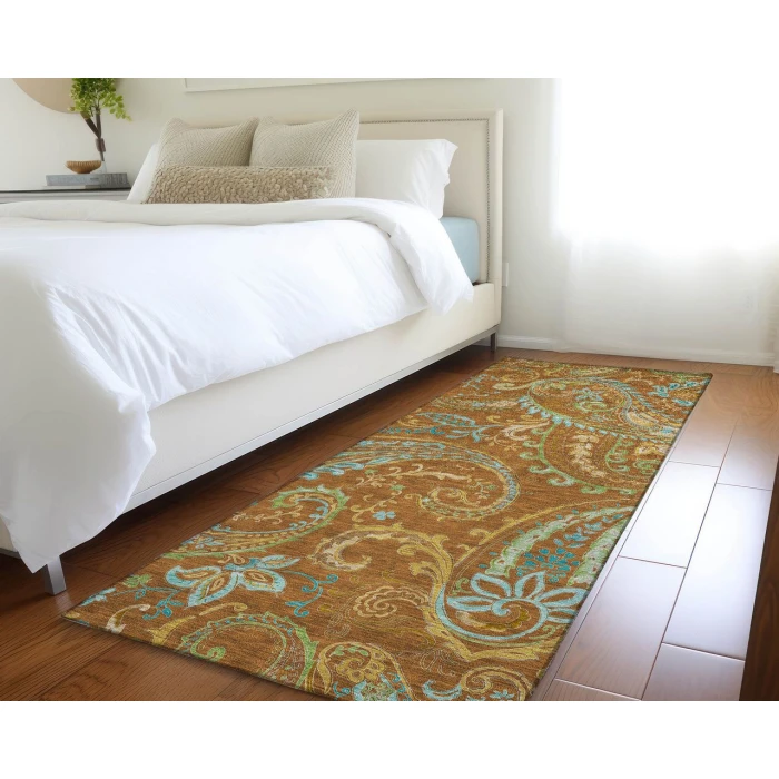 Chantille ACN533 Paprika 2'3" x 7'6" Rug