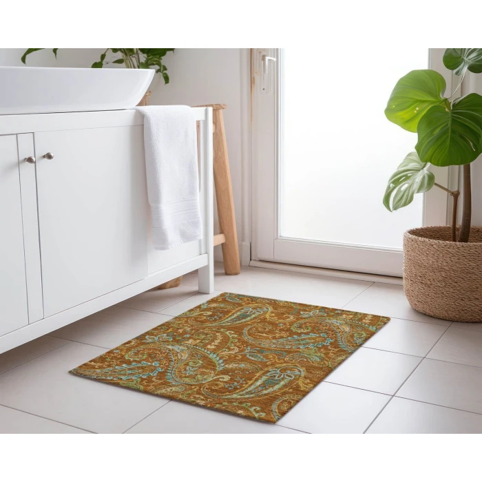Chantille ACN533 Paprika 1'8" x 2'6" Rug