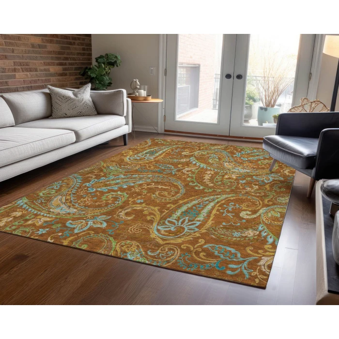 Chantille ACN533 Paprika 2'6" x 3'10" Rug