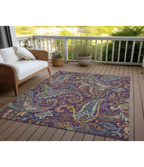 Chantille ACN533 Purple 5' x 7'6" Rug