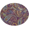 Addison Chantille ACN533 Purple 8 ft. x 8 ft. Round Rug