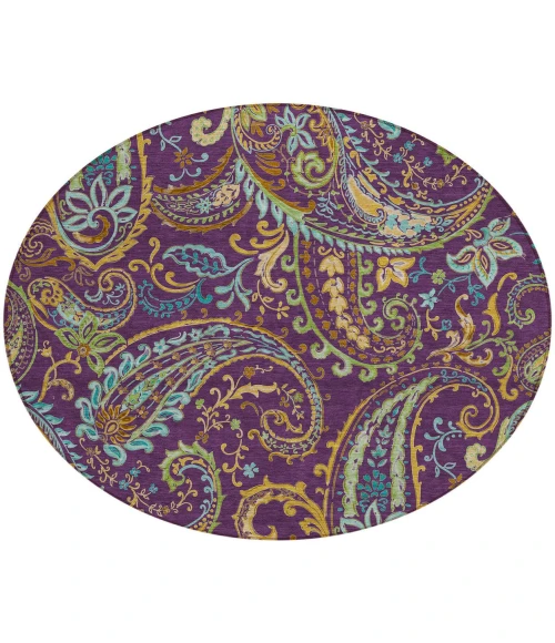Chantille ACN533 Purple 8' x 8' Rug