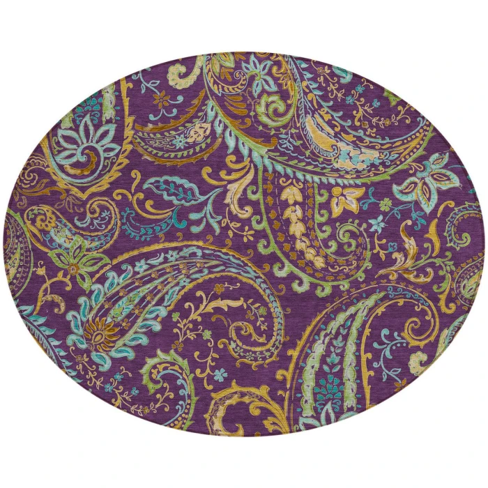 Chantille ACN533 Purple 8' x 8' Rug