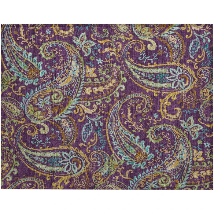 Chantille ACN533 Purple 1'8" x 2'6" Rug