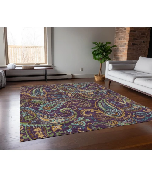 Chantille ACN533 Purple 5' x 7'6" Rug