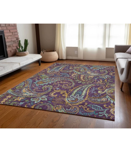 Chantille ACN533 Purple 5' x 7'6" Rug