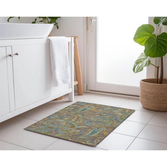 Chantille ACN533 Taupe 1'8" x 2'6" Rug