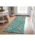 Chantille ACN533 Teal 2'3" x 7'6" Rug