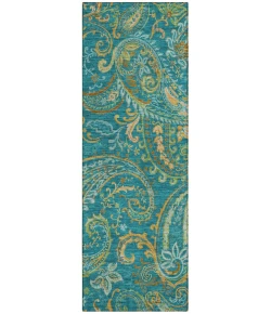 Addison Chantille ACN533 Teal 2 ft. 3 in. x 7 ft. 6 in. Runner Rug