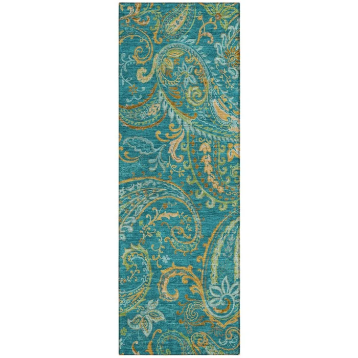 Chantille ACN533 Teal 2'3" x 7'6" Rug