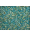 Chantille ACN533 Teal 1'8" x 2'6" Rug
