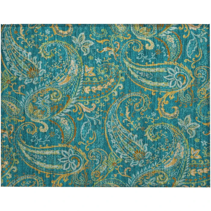Chantille ACN533 Teal 1'8" x 2'6" Rug