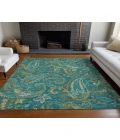 Chantille ACN533 Teal 5' x 7'6" Rug