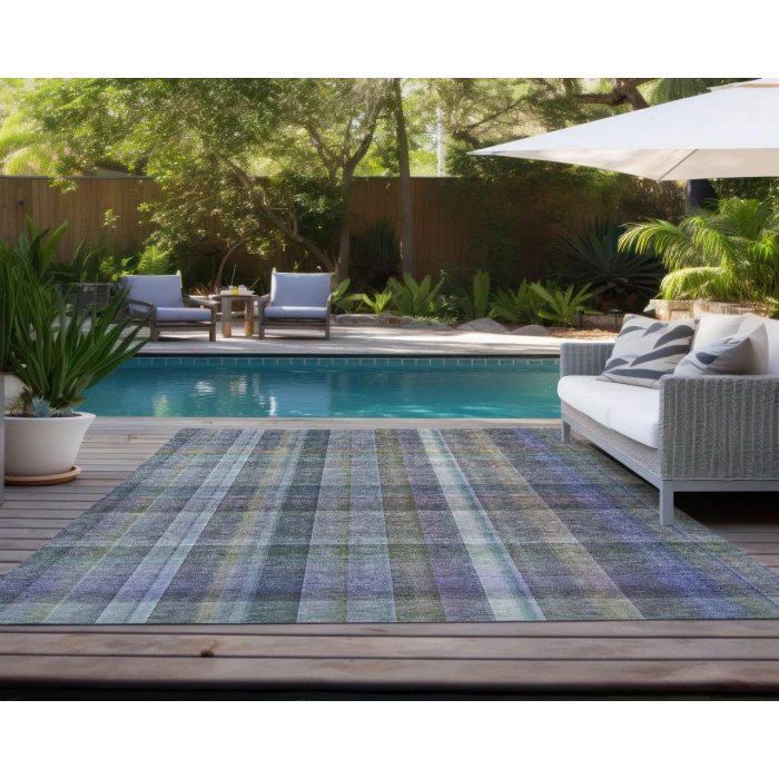 Chantille ACN534 Green 3' x 5' Rug