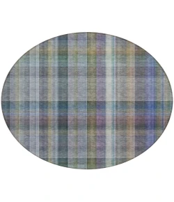 Addison Chantille ACN534 Green 8 ft. x 8 ft. Round Rug