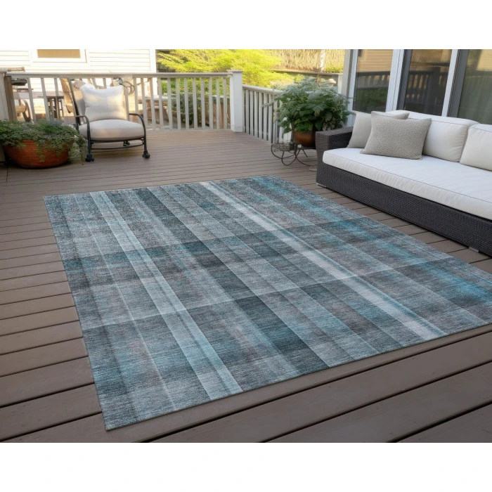 Chantille ACN534 Teal 10' x 14' Rug