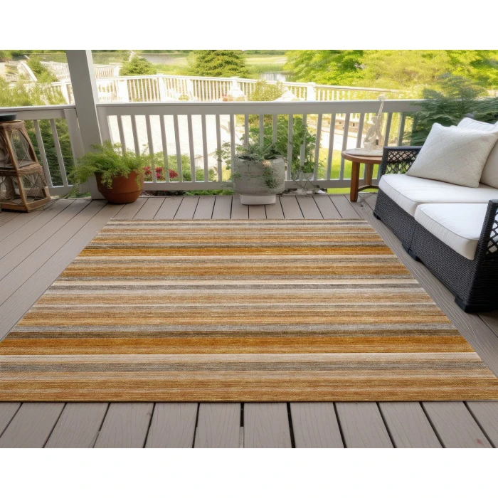 Chantille ACN535 Paprika 5' x 7'6" Rug