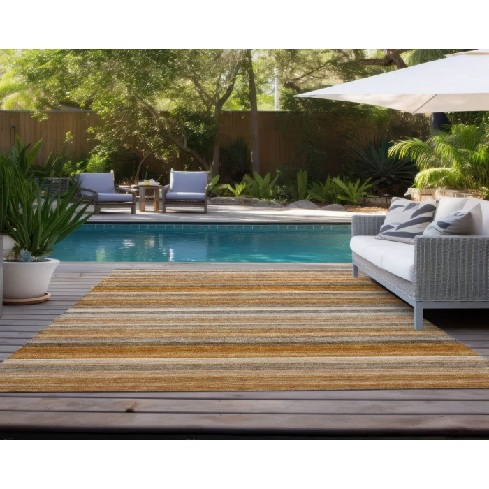 Chantille ACN535 Paprika 5' x 7'6" Rug