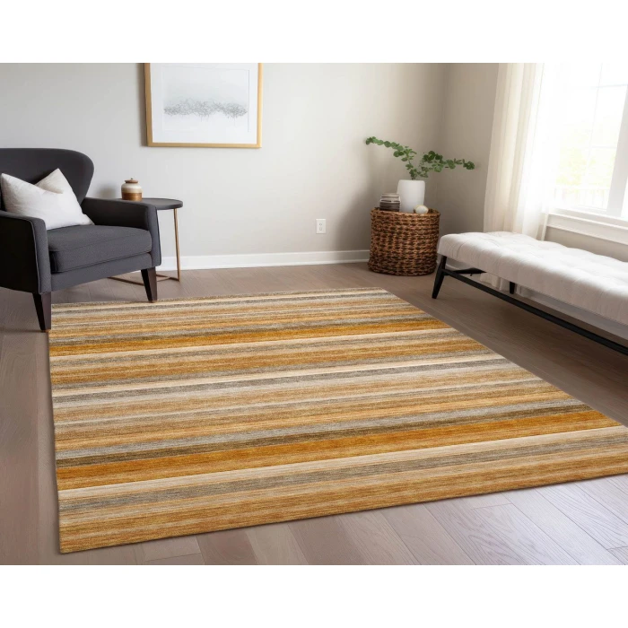 Chantille ACN535 Paprika 5' x 7'6" Rug