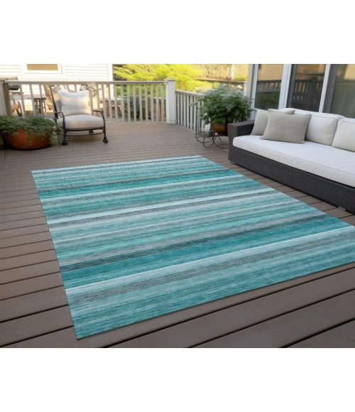 Chantille ACN535 Teal 3' x 5' Rug