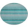 Addison Chantille ACN535 Teal 8 ft. x 8 ft. Round Rug