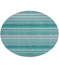 Addison Chantille ACN535 Teal 8 ft. x 8 ft. Round Rug