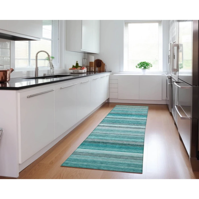 Chantille ACN535 Teal 2'3" x 7'6" Rug