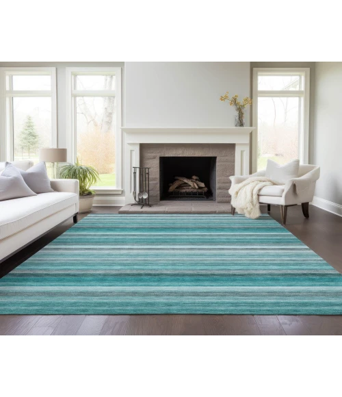 Chantille ACN535 Teal 3' x 5' Rug