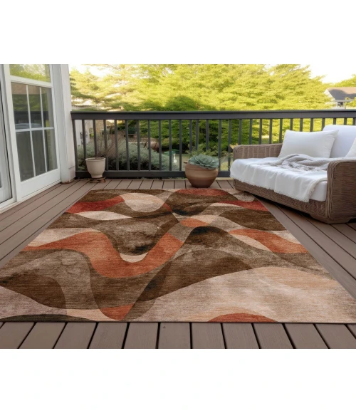 Chantille ACN536 Chocolate 2'6" x 3'10" Rug