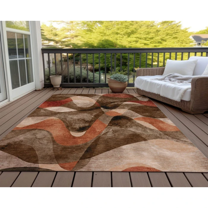 Chantille ACN536 Chocolate 8' x 10' Rug