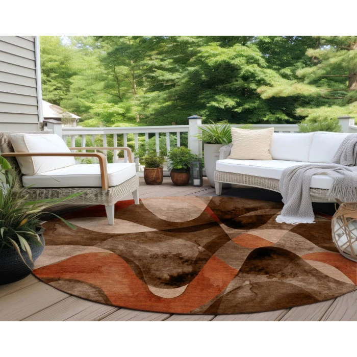 Chantille ACN536 Chocolate 8' x 8' Rug