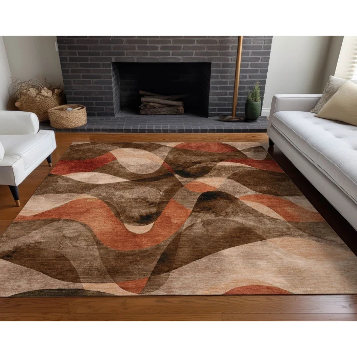 Chantille ACN536 Chocolate 8' x 10' Rug