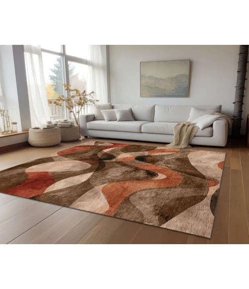 Chantille ACN536 Chocolate 2'6" x 3'10" Rug