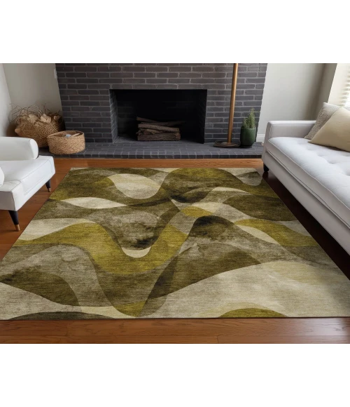 Chantille ACN536 Coffee 3' x 5' Rug
