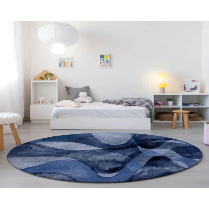 Chantille ACN536 Navy 8' x 8' Rug