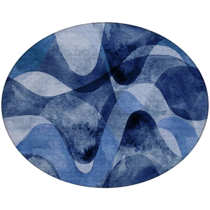 Chantille ACN536 Navy 8' x 8' Rug
