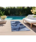 Chantille ACN536 Navy 2'3" x 7'6" Rug