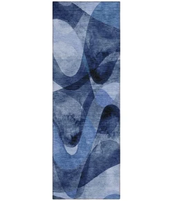 Addison Chantille ACN536 Navy 2 ft. 3 in. x 7 ft. 6 in. Runner Rug