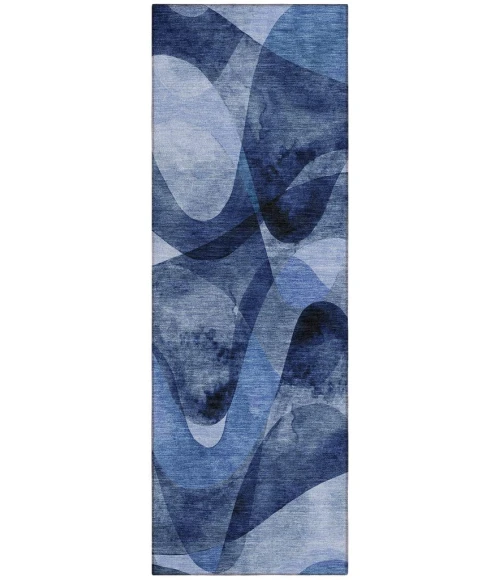 Chantille ACN536 Navy 2'3" x 7'6" Rug