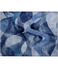 Chantille ACN536 Navy 1'8" x 2'6" Rug