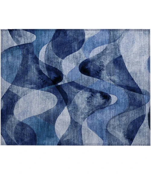 Chantille ACN536 Navy 1'8" x 2'6" Rug