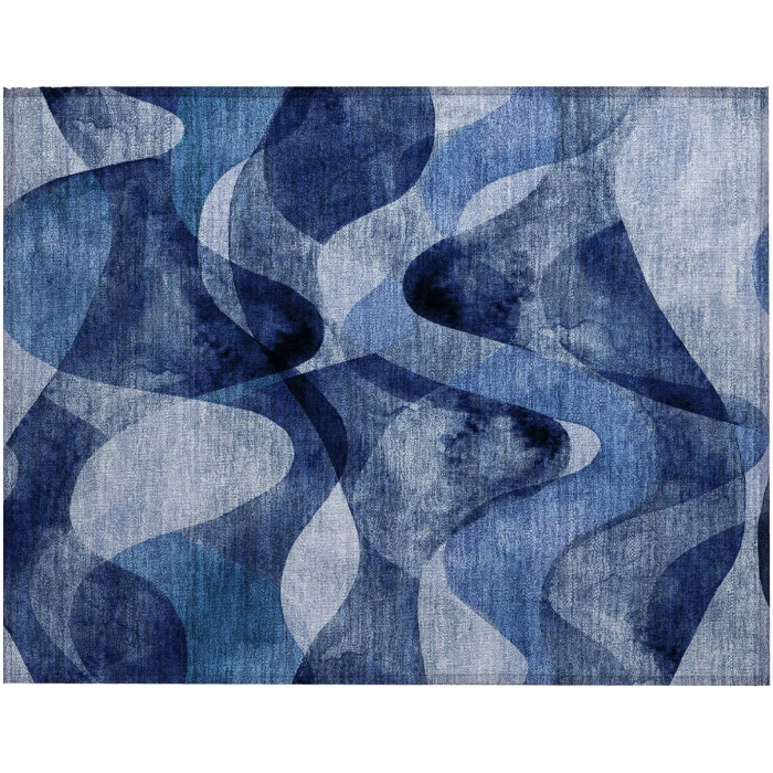 Chantille ACN536 Navy 1'8" x 2'6" Rug