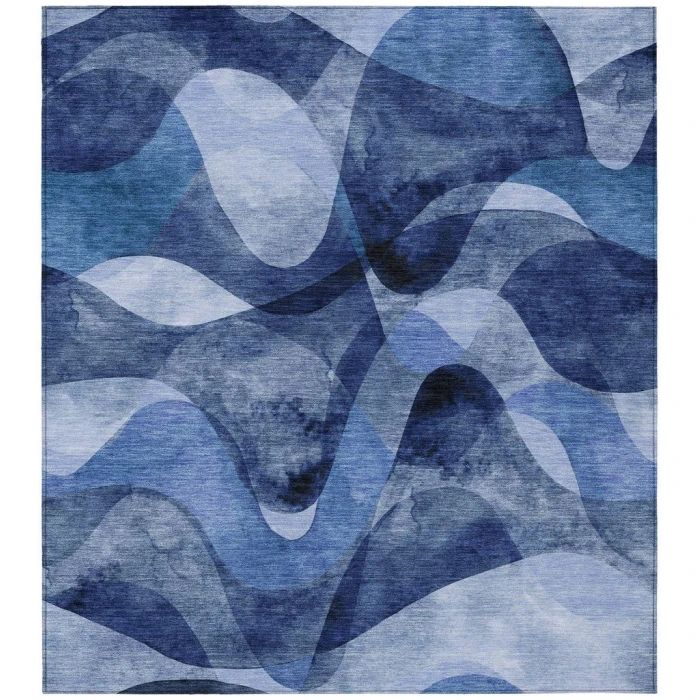 Chantille ACN536 Navy 3' x 5' Rug