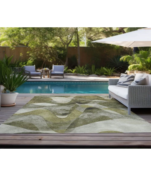 Chantille ACN536 Olive 5' x 7'6" Rug