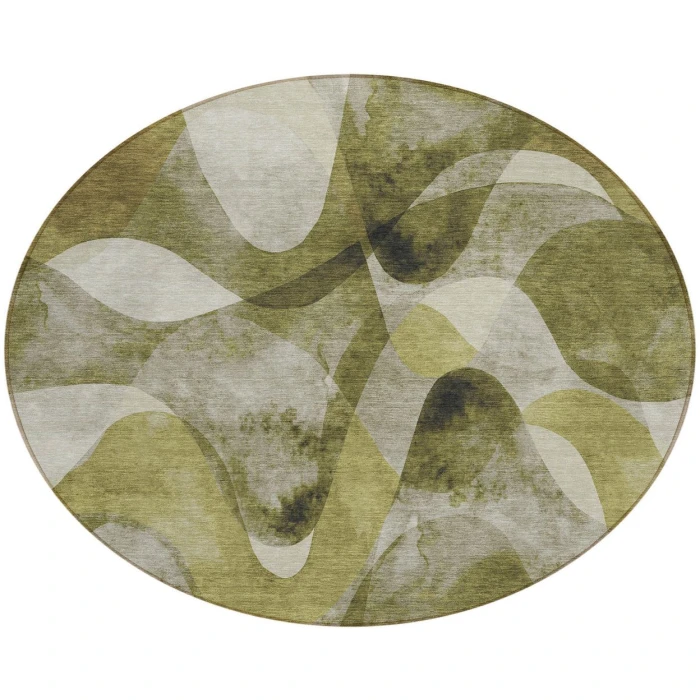 Chantille ACN536 Olive 8' x 8' Rug